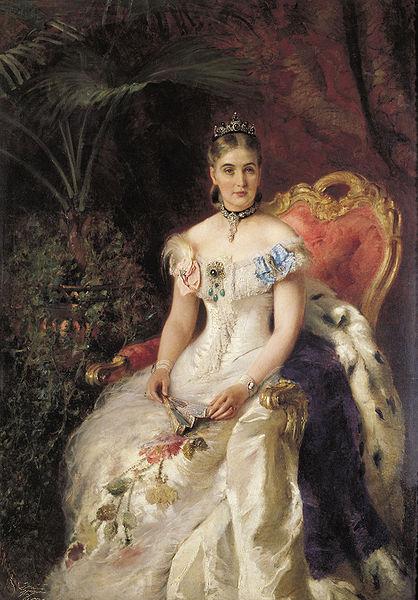 Konstantin Makovsky Portrait of Countess Maria Mikhailovna Volkonskaya China oil painting art